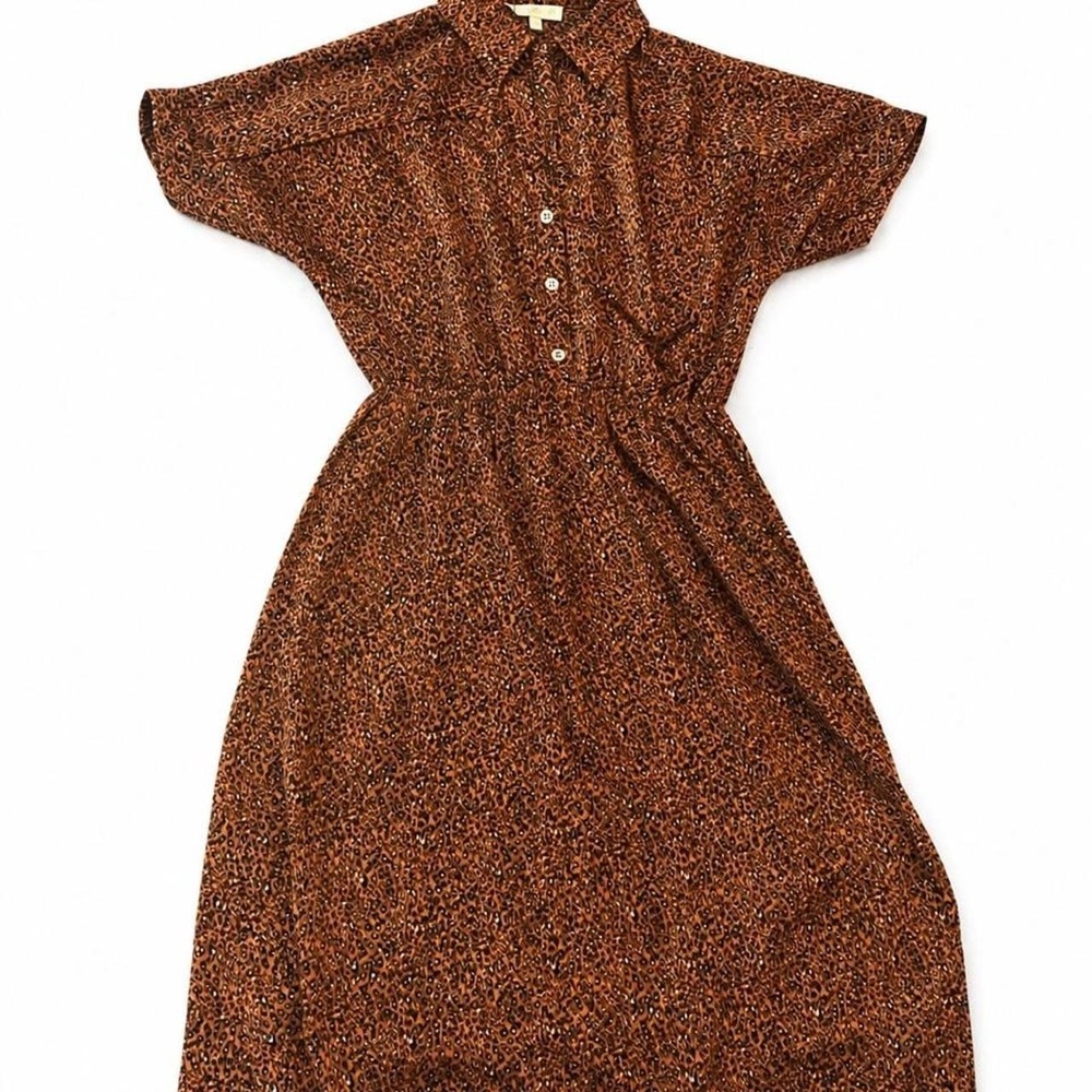 Leopard Print Dress.